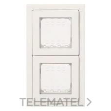 NIESSEN - MARCO IP55 2V/4M IP55 ZENIT BLANCO