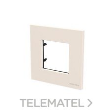 NIESSEN - MARCO 4 VENTANAS ZENIT S ACERO INOXIDABLE