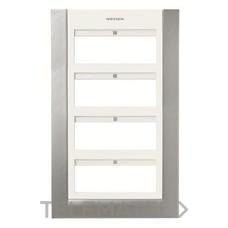 NIESSEN - PLACA EMBELLECEDORA PARA 24 MÓDULOS BL/PL - Imagen 2