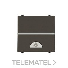 NIESSEN - PULSADOR TIMBRE 2 MÓDULOS ZENIT ANTRACITA - Imagen 2