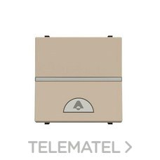 NIESSEN - PULSADOR TIMBRE 2 MÓDULOS ZENIT CAVA