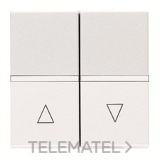 NIESSEN - PULSADOR PERSIANAS 2 MÓDULOS ZENIT BLANCO - Imagen 2