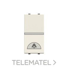 NIESSEN - PULSADOR SÍMB.TIMBRE 1 MÓDULO ZENIT BLANCO - Imagen 2