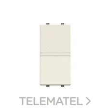 NIESSEN - PULSADOR SIN GRABAR CON 1 MÓDULO ZENIT BLANCO