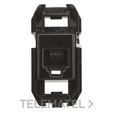 NIESSEN - SOPORTE CON TOMA TELEFÓNICA CON 6 CONTACTOS - Imagen 2