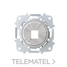 NIESSEN - TAPA 1 CONECTOR RJ45 SKYMOON CROMO