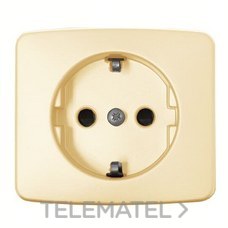 NIESSEN - TAPA BASE ENCHUFE SCHUKO ARCO BLANCO MARFIL - Imagen 2