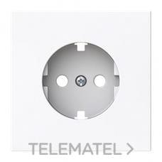 NIESSEN - TAPA BASE ENCHUFE SCHUKO T.T. LATERAL VEGA BLANCO MATE