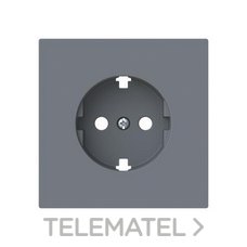 NIESSEN - TAPA BASE ENCHUFE SCHUKO ALBA GRIS MATE