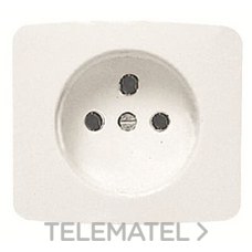 NIESSEN - TAPA ENCHUFE FRANCÉS ARCO BLANCO ALPINO - Imagen 2