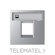 NIESSEN - TAPA PARA 1 SOPORTE ZENIT PLATA - Imagen 2