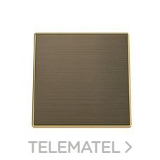 NIESSEN - TAPA SALIDA CABLE SKY ORO ENVEJECIDO