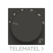 NIESSEN - TAPA TERMOSTATO ELECTRÓNICO GIRATORIO NEGRO ESSENCE