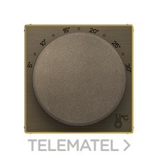 NIESSEN - TAPA TERMOSTATO ELECTRÓNICO GIRATORIO ORO ENVEJECIDO