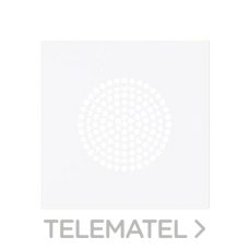 NIESSEN - TAPA TIMBRE/ALTAVOZ/ZUMB.ALBA BLANCO MATE