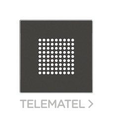 NIESSEN - TAPA TIMBRE/ALTAVOZ/ZUMBADOR SKY NEGRO SOFT