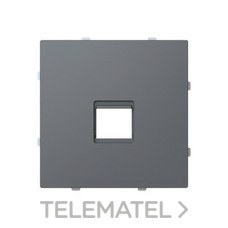 NIESSEN - TAPA TOMA INFOR.RJ45 C/PERS.1 CON.ALBA GRIS MATE