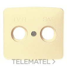 NIESSEN - TAPA TOMA TV-R/SAT ARCO BLANCO MARFIL - Imagen 2