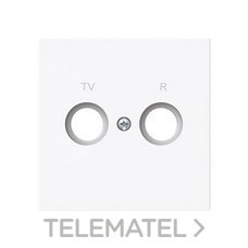 NIESSEN - TAPA TOMA TV/R ALBA BLANCO BRILLO
