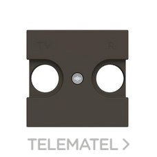 NIESSEN - TAPA TOMA TV/R ZENIT ANTRACITA - Imagen 2