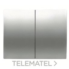 NIESSEN - TECLA DOBLE INT.CONM.S.OLAS TITANIO - Imagen 2