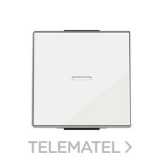 NIESSEN - TECLA INTERRUPTOR CON VISOR SKY CRISTAL BLANCO