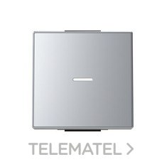 NIESSEN - TECLA INTERRUPTOR CON VISOR SKY PLATA