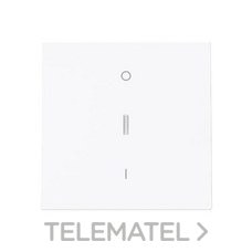 NIESSEN - TECLA INT.BIPOLAR C/VISOR ALBA BLANCO MATE