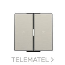 NIESSEN - TECLA INTERRUPTOR PERSIANAS SKY ACERO INOXIDABLE