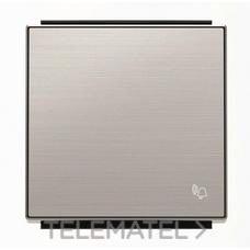 NIESSEN - TECLA PULSADOR TIMBRE SKY ACERO INOXIDABLE