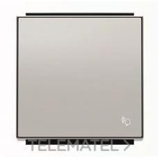 NIESSEN - TECLA PULSADOR TIMBRE SKY PLATA