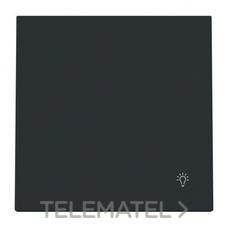 NIESSEN - TECLA PULSADOR LUZ VEGA NEGRO MATE