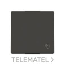 NIESSEN - TECLA PULSADOR TIMBRE SKY NEGRO ESSENCE