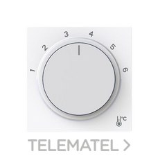 NIESSEN - TERMOSTATO ELECTRÓNICO GIRATORIO BLANCO MATE