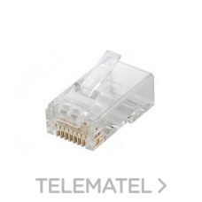 OPENETICS - CONECTOR RJ45 CAT.6A UTP MACHO PASANTE