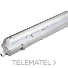 ROBLAN - PANT.ETCA.1x18W P/TUB.LED POLIC.ACRIL.