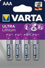 VARTA - BLISTER PILA PROFESIONAL LITHIUM LR03