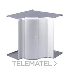 SIMON - ANGULO INT.VARIABLE PVC 130x55mm ALUM. - Imagen 3