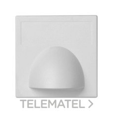 SIMON - PLACA SALIDA DE CABLES 45x45mm BL.NIEVE - Imagen 2