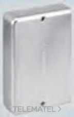 SIMON - TAPA FINAL PVC 130x55mm ALUM. - Imagen 2