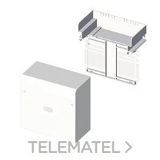 UNEX - CAJA CONEX./DERIV.PVC 72/73 BL.NIEVE - Imagen 2