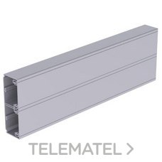 UNEX - CANAL 93 2 TAPAS 50x150 PVC-M1 ALUMINIO - Imagen 2