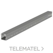 UNEX - CANAL P/CABLEADOS 77 PVC-M1 33x30 GRIS - Imagen 2