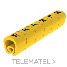 UNEX - SENALIZ.PVC PLAST.2-5mm -R- AMARILLO - Imagen 2