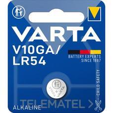 VARTA - PILA BOTON V10GA 1,5V ALCALINO MANGANESO - Imagen 2