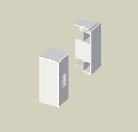 UNEX - TAPA FINAL PVC P/78147 BL.NIEVE