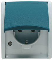 NIESSEN - BASE SCHUKO CON TAPA OCEAN SUPERFICIE IP44