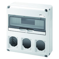 GEWISS - CUA.DISTR.Q-DIN 14M 3 FRONT.BS.16/32A