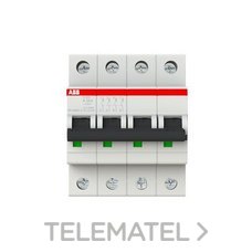 ABB - INTERRUPTOR AUTOMÁTICO S204-K50 4P 50A K 10kA