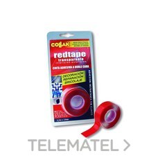 COLLAK - CINTA ADVO.REDTAPE 1,5mx19mm BLISTER